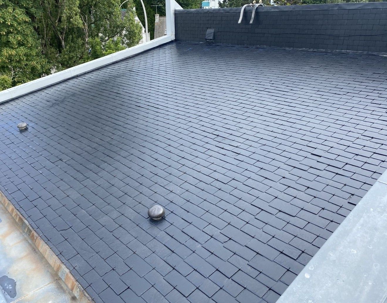 Rénovation de toiture, après rénovation
